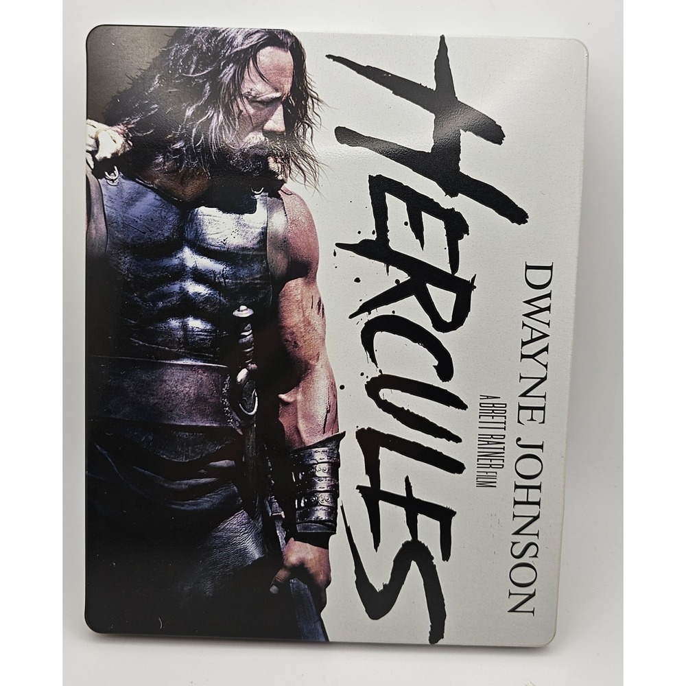 Hercules Dwayne Johnson Blu Ray DVD Steelbook Limited Edition Movie
